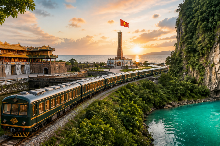 Vietnam Tourist Train