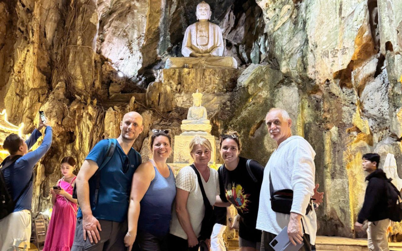 Day 1: Da Nang Arrival - Marble Mountain & Linh Ung Pagoda